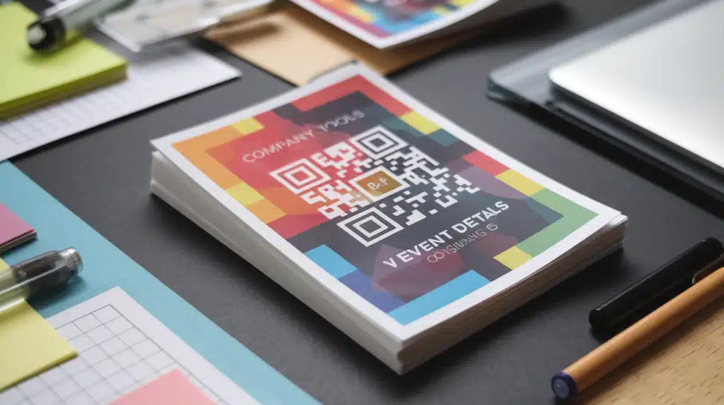 Flyers with Branded QR Codes