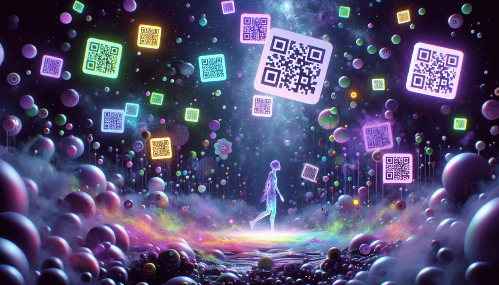 Future of QR codes with dots