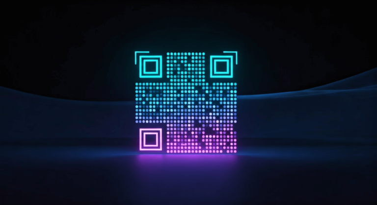 QR code with dots